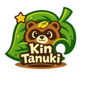 kin tanuki logo design crop